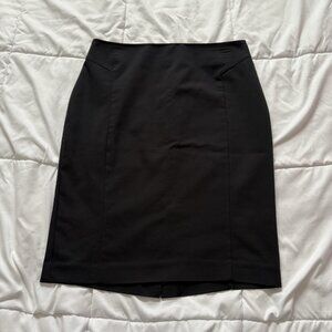 Apt. 9 Womens 10 Preppy Torie Black Academia Midi Skirt College Business Office